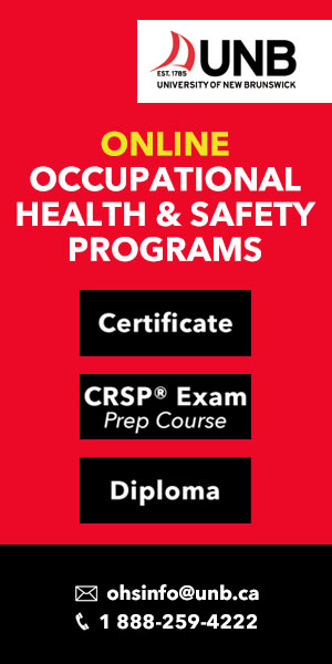 Occupational Health and Safety Programs at UNB